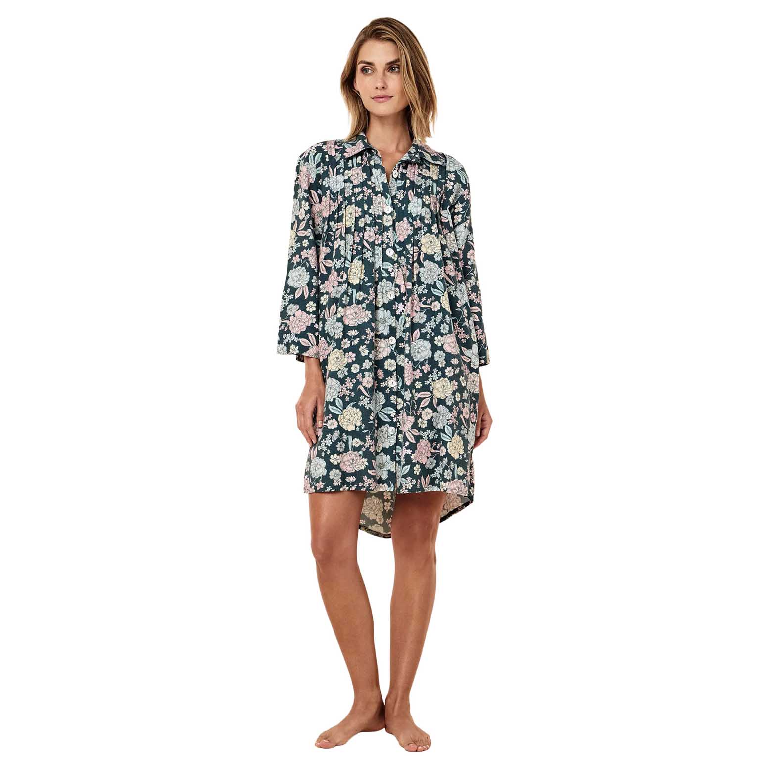 Papinelle Karolina Cosy Pleat Front Nightie